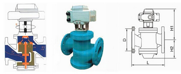 动态电动平衡阀结构图